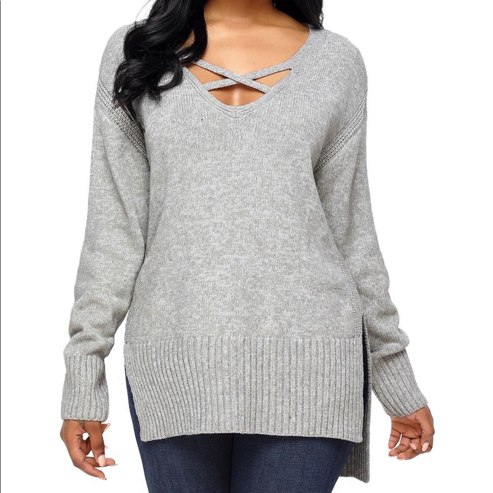 Boho Cable Knit Sweater - Picture 7 of 8